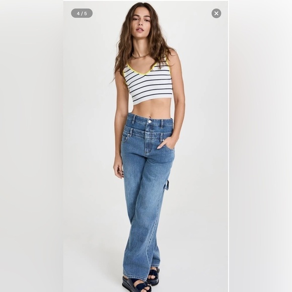 STAUD Hana Top Size XL NWOT - Picture 2 of 10